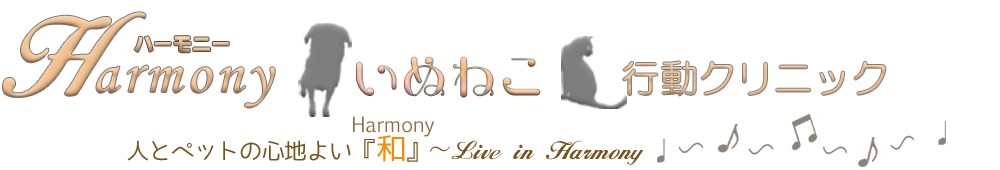 ハーモニーいぬねこ行動クリニック～犬・猫の問題行動の診療・治療・カウンセリング